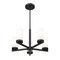 Z-Lite Danica 5 Light Chandelier, 19.5in. W x 12.5in. H, Matte Black 3044-5MB - alternate 7